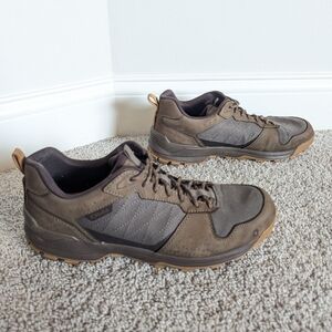 Oboz Sypes Low Brown Waterproof Hiking Shoes sz 13
